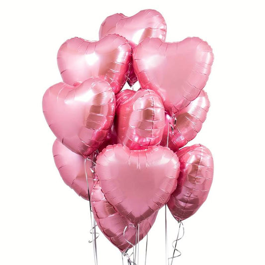 Pink Heart Foil Balloon